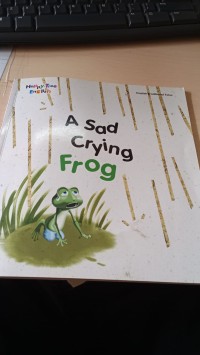 Image of A Sad Crying Frog