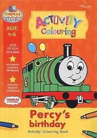 Image of Activity Colouring: Percy's Birthday