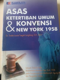 Image of Asas Ketertiban Umum & Kovensi New York