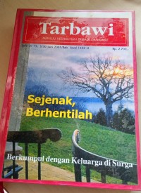 Image of Tarbawi: Sejenak, Berhentilah